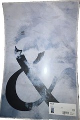 IKEA Bild Gray Ampersand Graphic 36” Joni Whyte Surreal Cloud,&,Poster Print Sky