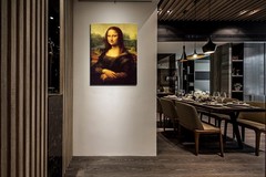 Mona Lisa Canvas Art Print Stretched Framed Painting Picture Poster Giclee Wa…