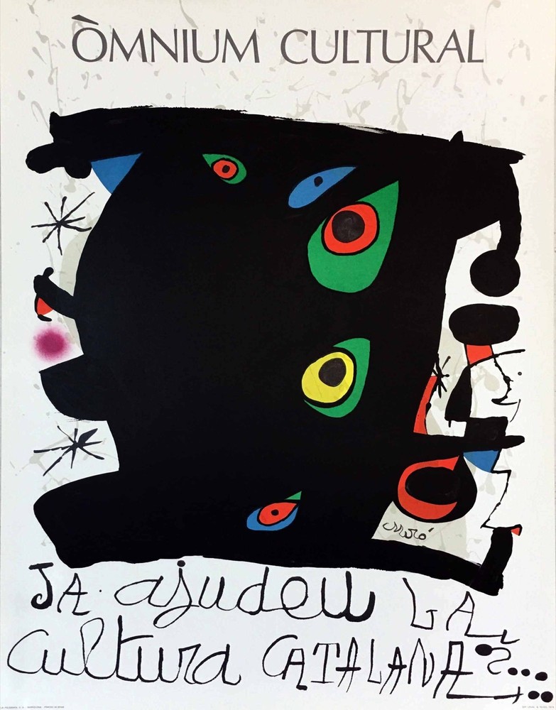 Decorative POSTER.Office Home room Art Design.Joan Miro opening exhibition.6909