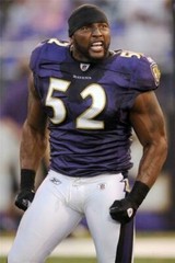 Ray Lewis Ravens NFL Football Poster Print 20×30