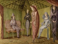 Remedios Varo : Tailleur pour dames : Surreal Tailor’s Scene Art Print