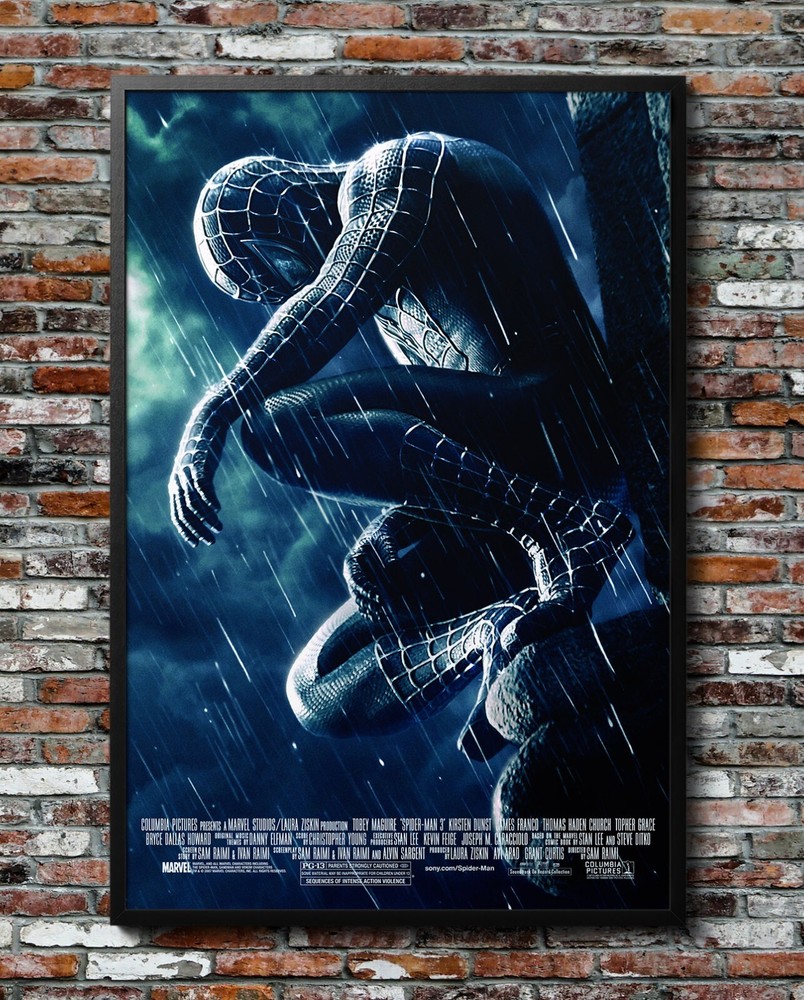 Spider-Man 3 Tobey Maguire 2007 Movie Poster 24″x36″ Glossy Unframed 0756