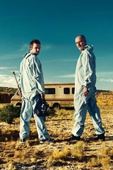 Breaking Bad Jesse and Walter Blue Suits Poster (20×30) inches