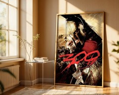 300 (2007) Movie Poster Wall Art Print