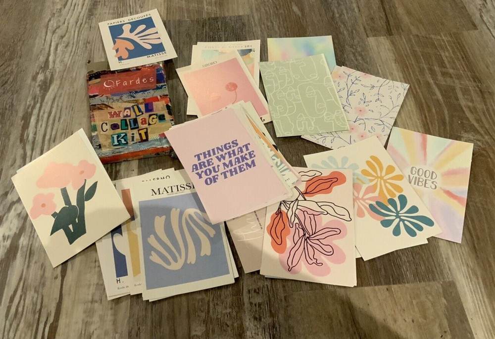 Fardes 50 pc Wall Collage Kit 4″x6″ Cards