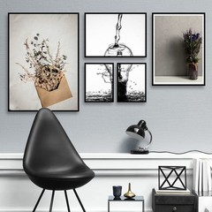 ijuerybai 14×22 Picture Frame Set of 4, Black 14 x 22 High 14×22,