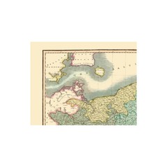 Historic Map – Prussia Germany – Thomson 1817 – Vintage Wall Art