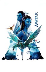 AA0361 Avatar Disney Film By James Cameron 2009 White Movie Poster 11×17