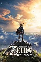 Poster Studio B – Legend of Zelda Breath of the Wild Link 24×36″ NEW P4130