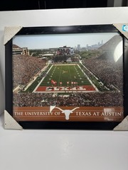University of Texas Austin Longhorns Framed Stadium Wall Art 23×19