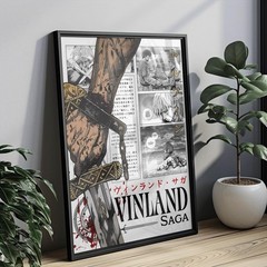 Vinland Saga Poster Thorfinn Viking Anime Wall Art Manga Print
