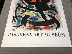 JOAN MIRO Pasadena Art Museum Exhibition, 1969