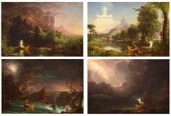 TMP Thomas Cole – Voyage of Life – Complete Set – 4 Art Prints – 11×17