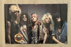 1988 – Original – Guns N’ Roses – Appetite for Destruction – Poster – 34″x 22″