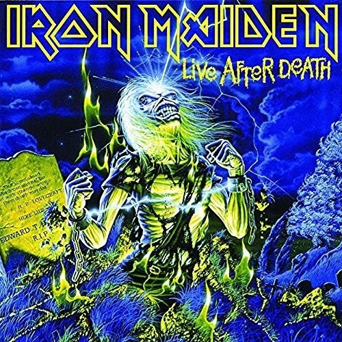 Iron Maiden – Live After Death Music Album Cover Poster Print 12 x 12