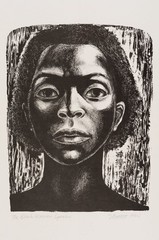 Elizabeth Catlett The Black Woman Speaks – Civil Rights Art Print