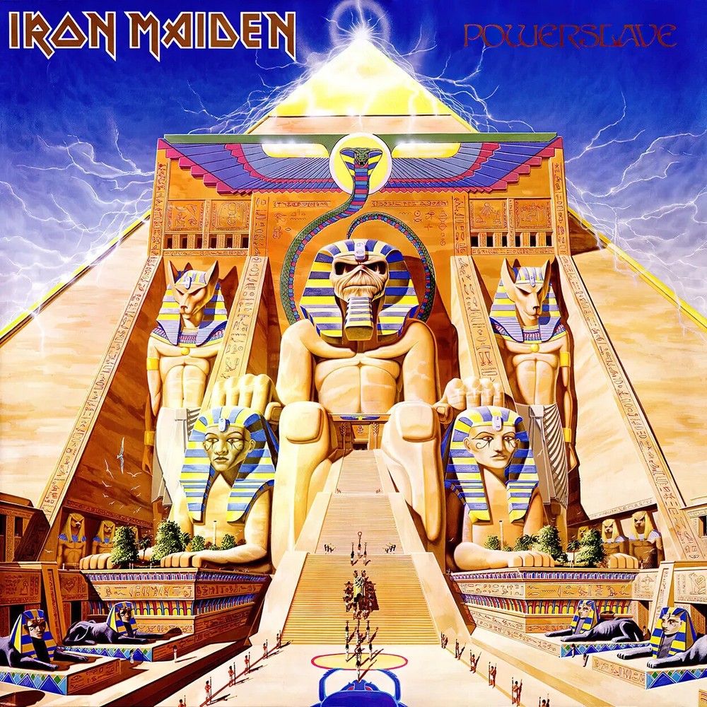 Iron Maiden Powerslave Music Album Cover Poster Print 12 x 12
