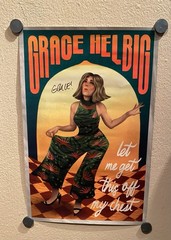 Grace Helbig Let Me Get This Off My Chest Signed Poster 16″ x 11″