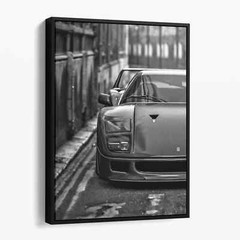 Ferrari F40 Vintage Sports Cars Classic Canvas Print Wall Art