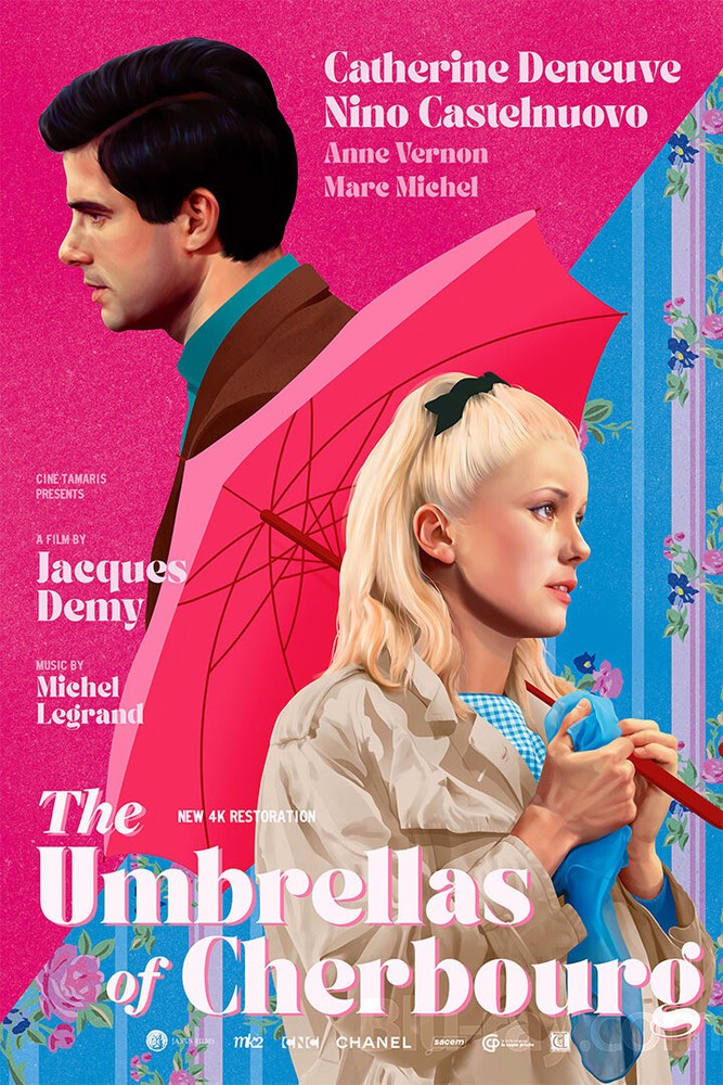 The Umbrellas of Cherbourg Classic Movie Drama Romance Film – POSTER 20″x30″