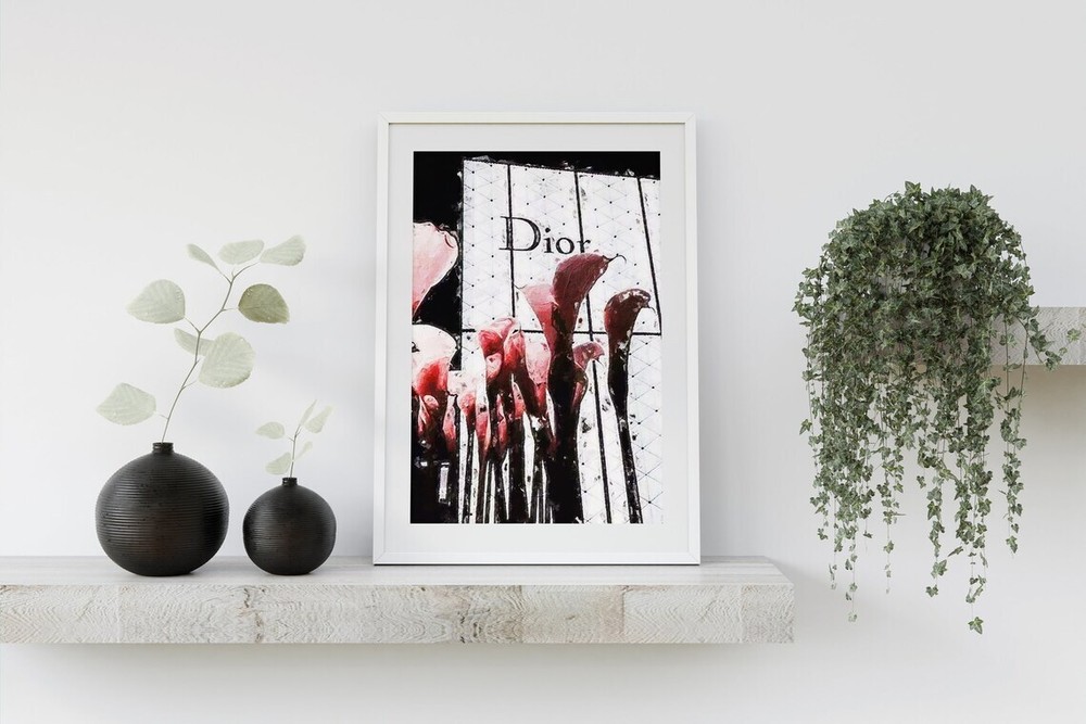 Branded Luxury Fashion poster Choose your Size