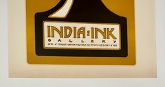 DAVID LANCE GOINES India Ink Gallery Offset Lithograph 1974 – 18″ x 24″