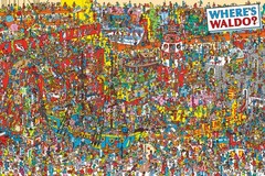 Poster Studio B – Where’s Waldo Games Graphic 24×36″ NEW Wall Art N241425