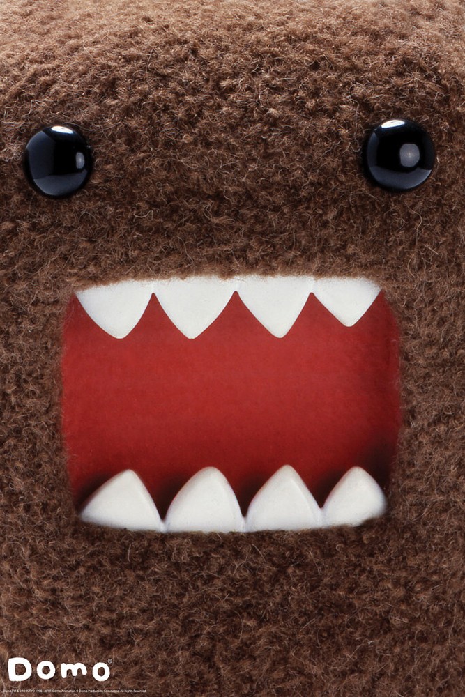 Domo Face Cute Funny Cool Wall Decor Art Print Poster 12×18