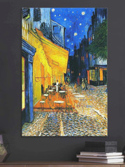 🆕VAN GOGH 32″x24″ POSTER ~CAFÉ TERRACE AT NIGHT~ Art Museum Paintings print