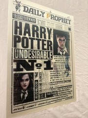 Harry Potter-Daily Prophet-3D Lenticular Flip Effect- 3 Images Changes,3 In One