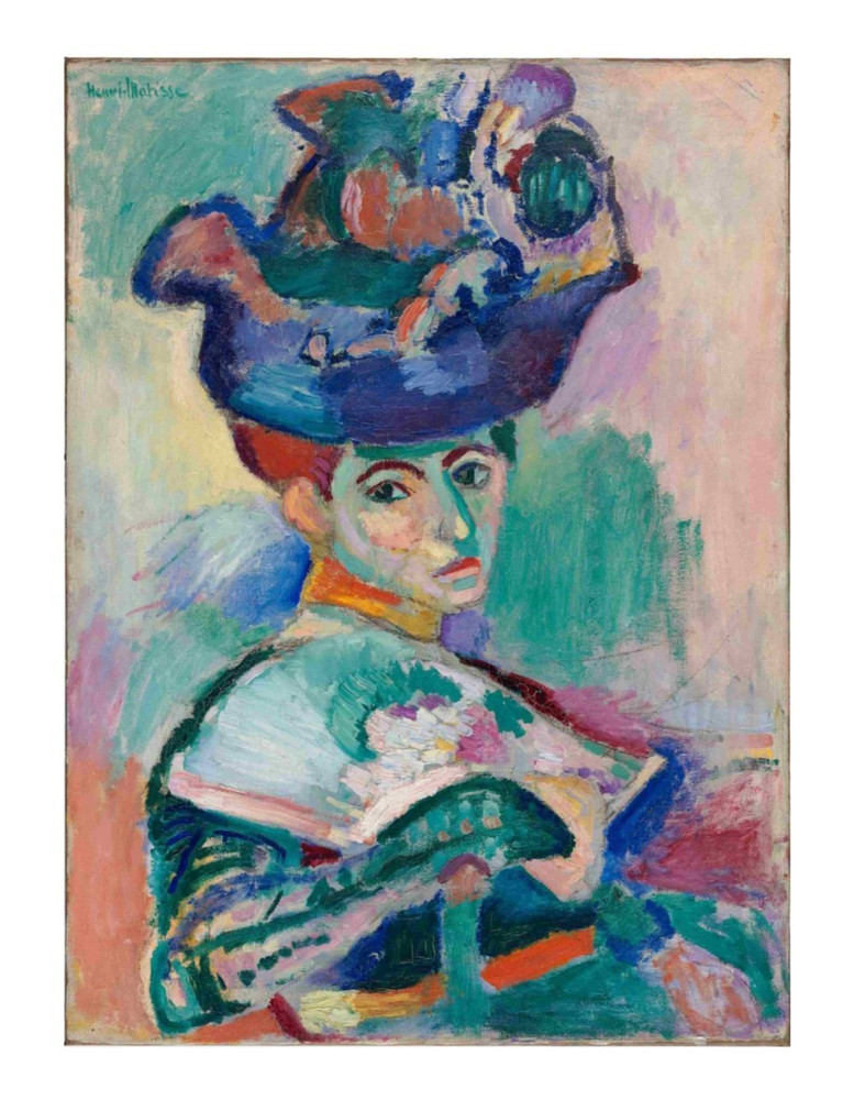 Henri Matisse Woman with a Hat : Archival Quality Giclée Art Print 1905