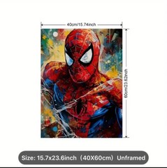 Spiderman Canvas 15.7×23.6 inches