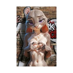 Dark Artifacts J Hopps NSFW Vertical Posters, Hentai, Sexy, Adult