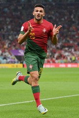 Goncalo Ramos Goal Celebration Portugal World Cup Wall Art Home – POSTER 20″x30″