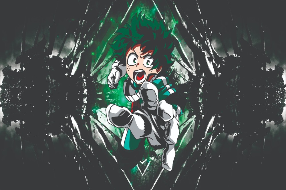 My Hero Academia Anime Print/Poster Satin Photo Paper or Stretched Canvas W69