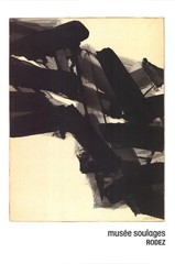 PIERRE SOULAGES Ink on Paper, 1961 23.75″ x 15.75″ Offset Lithograph 2022 Abstra