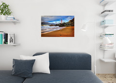 Sunset at the Golden Gate Bridge San Francisco Photo Photograph Poster 36×24