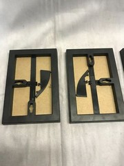 Set of 4 Art Statues Photos Wall Art Decor 4×6 in Framed