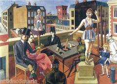 RUDOLF SCHLICHTER THE DADA STUDIO ON ROOF EXPRESSIONISM GICLEE PRINT FINE CANVAS