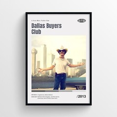 Dallas Buyers Club Movie Poster Print, Wall Art – Unframed