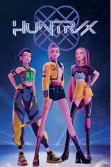 Poster Studio B – KPOP Demon Hunters Huntrix Stand Rumi Mira Zoey 24×36″ NEW Art