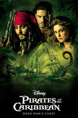 Pirates Of Carribean Dead Man’s Chest Movie Action Wall Art Home – POSTER 20×30