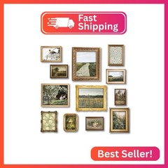 97 Decor Vintage Wall Art Prints – Vintage Prints for Wall Decor, Countryside La
