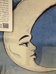 Sapna Shah La Luna The Moon Wall Art 12 X 18 Inches Loteria #41 Print BRAND NEW