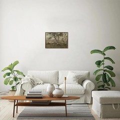 uniro Neutral Vintage Wall Art, Farmhouse Wall Decor Tree Sketch Wall Paintin…
