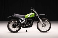 1976 Kawasaki KX250 POSTER | Motorcycle Dirt Bike Wall Art 36×24 Print