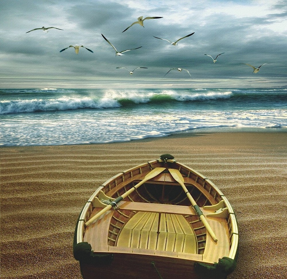 Pacific 6:00 am, Carlos Casamayor, Art Print Poster 14″ x 11″ 2075