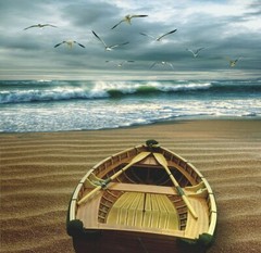 Pacific 6:00 am, Carlos Casamayor, Art Print Poster 14″ x 11″ 2075