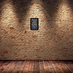 Motivational Metal Wall Art Sign – Tin Metal Signs 8″x12″ Gym Poster, Decorative