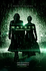 BB4218 The Matrix Resurrections Film 2021 Silhouette Movie Poster 11×17